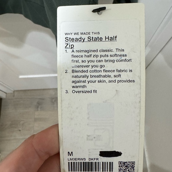 lululemon steady state half zip - Picture 3 of 3